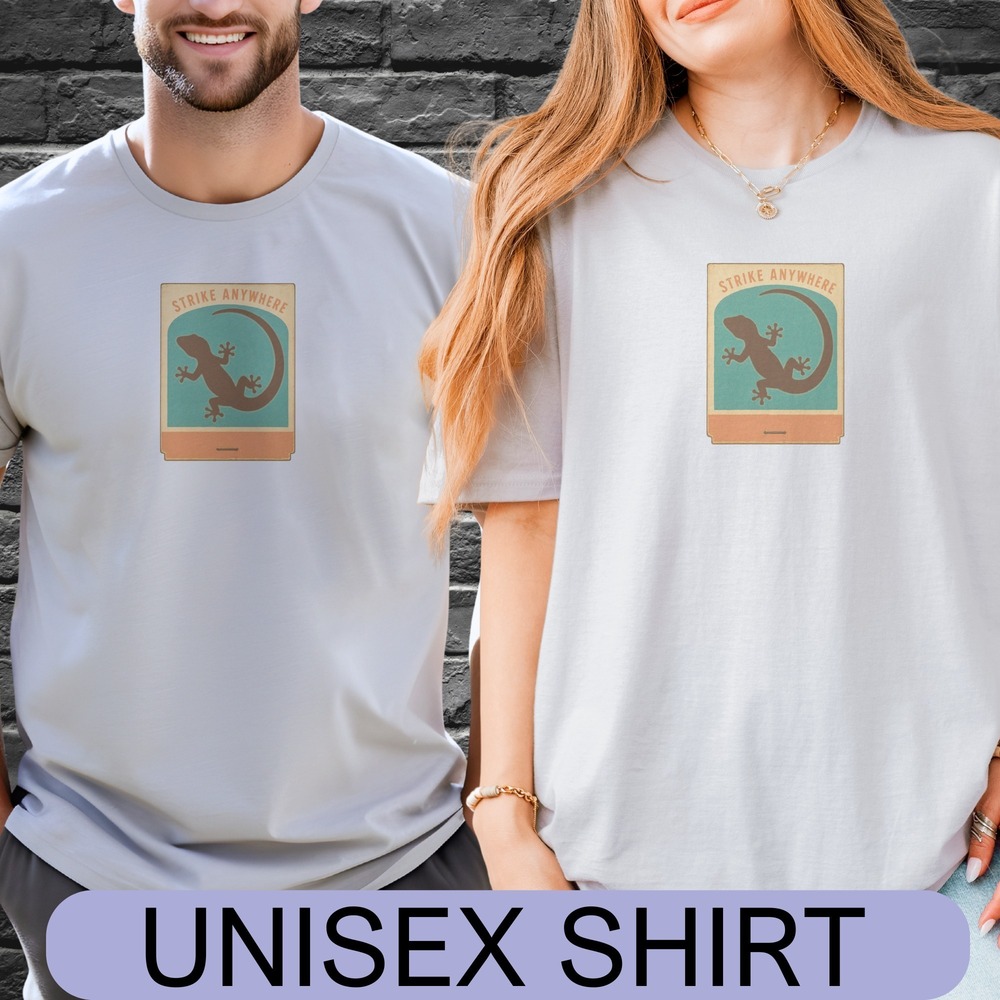 Strike Anywhere Gecko Graphic Tee